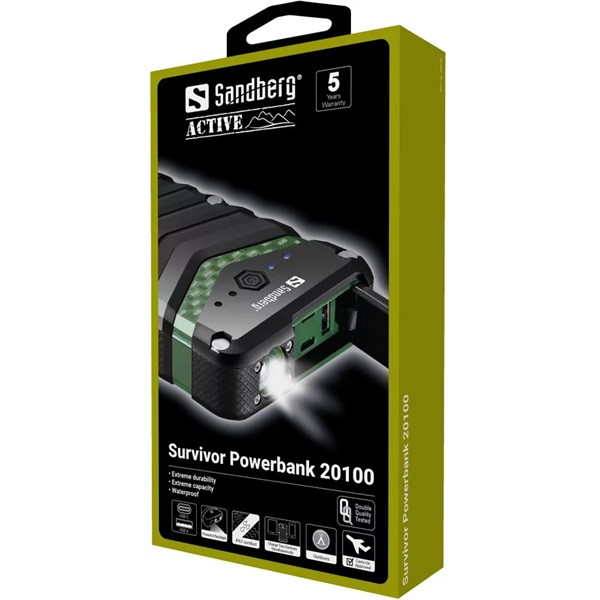 Powerbank 20.100mAh | Sandberg Survivor 420-36 501413 - 5