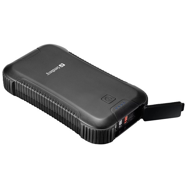 Powerbank 30.000 mAh | Sandberg Survivor PD45W | svart 420-48 238679 - 1