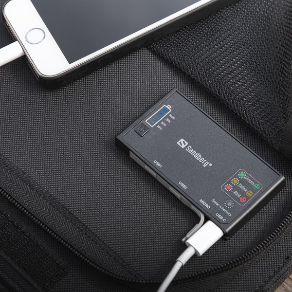 Powerbank Sandberg Solar Charger 21W 10.000 mAh ASA02123 - 3