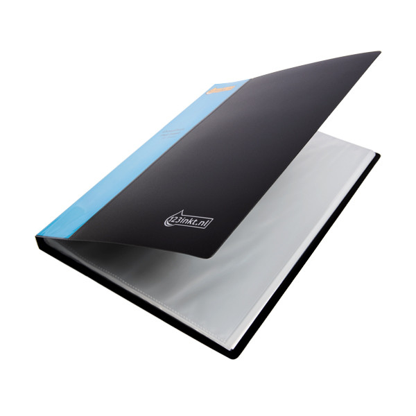 Presentationsmapp​​​​​​​ A4 100 fickor | 123ink svart 301597 - 3