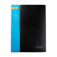 Presentationsmapp​​​​​​​ A4 10 fickor | 123ink svart 301590