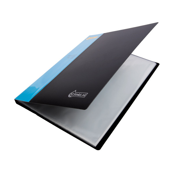 Presentationsmapp​​​​​​​ A4 60 fickor | 123ink svart 301595 - 3
