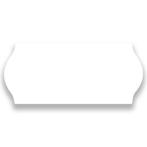 Prisetiketter avtagbara | 26x12mm | vit | 9.000st SE000265 - 1