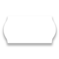 Prisetiketter avtagbara | 26x16mm | vit | 8.400st SE000275
