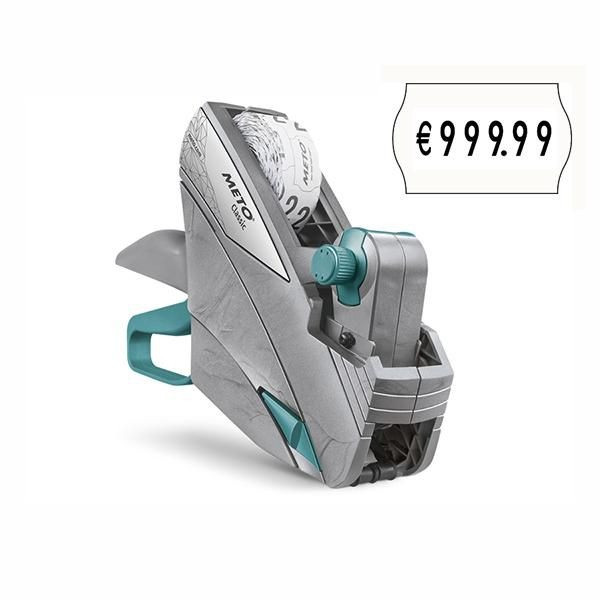 Prismärkare 26x16mm | 6 tecken | Meto Classic 626S SE000205 - 2