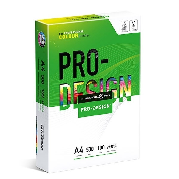 Pro-Design Kopieringspapper A4 | 100g ohålat | Pro-Design | 1x500 ark 88020147 069002 - 1