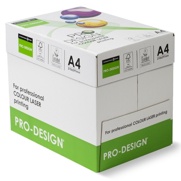 Pro-Design Kopieringspapper A4 | 100g ohålat | Pro-Design | 5x500 ark  069055 - 1