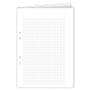 Provskrivningsblad A3 rutat | hålat | 5x5mm | 250 ark SE000435 - 1