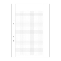 Provskrivningsblad A4 rutat | hålat | 5x5mm | 500 ark SE000440