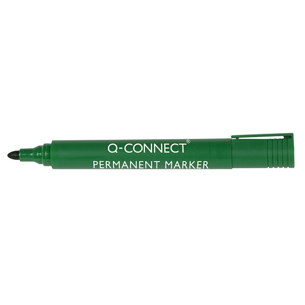 Q-Connect **Märkpenna permanent 2.0mm | Q-Connect Bullet Tip | grön $$ KF01773 238248 - 1