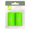 Q-Connect **Q-Connect D/LR20 batteri 2-pack $$ KF00491 235188