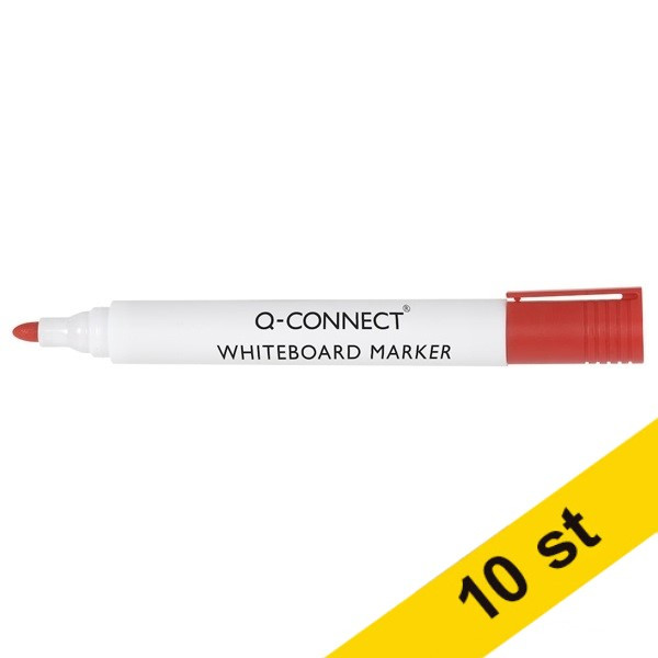 Q-Connect **Whiteboardpenna  | Q-Connect | röd | 10st  500578 - 1