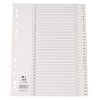 Pärmregister A4 | 1-31 | Q-Connect | polypropen