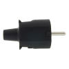 Schuko kontakt 16A jordad | PVC | svart K180102023 Schuko kontakt 16A jordad | PVC | svart K180102023 - 3