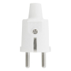 Schuko kontakt 16A jordad | PVC | vit K180102022 Schuko kontakt 16A jordad | PVC | vit K180102022 - 2