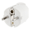 Schuko kontakt 16A jordad | PVC | vit K180102022 Schuko kontakt 16A jordad | PVC | vit K180102022 - 3