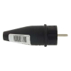 Schuko kontakt 16A jordad | rund gummi | svart K180102025 Schuko kontakt 16A jordad | rund gummi | svart K180102025 - 4