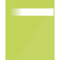 Räknehäfte 17x21cm rutat | 5x5mm | ljusgrön SE000845
