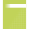 Räknehäfte 17x21cm rutat | 5x5mm | ljusgrön SE000845 - 1