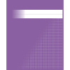 Räknehäfte 17x21cm rutat | 5x8mm | lila SE000850 - 1