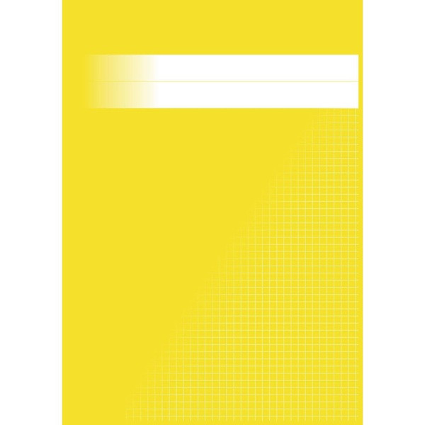 Räknehäfte A4 rutat | 5x5mm | gul SE000865 - 1