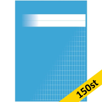 Räknehäfte A5 rutat | 5x10mm | ljusblå | 150st