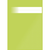 Räknehäfte A5 rutat | 5x5mm | ljusgrön SE000870