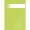 Räknehäfte A5 rutat | 5x5mm | ljusgrön SE000870 - 1