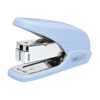 Rapesco Häftapparat 25 ark | Rapesco X5-Mini Less Effort | metall | blå 1338 202053