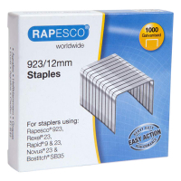 Rapesco Häftklammer 23/12 | Rapesco galvaniserade | 1.000st 1238 226817
