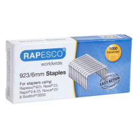 Rapesco Häftklammer 23/6 | Rapesco | galvaniserade | 1.000st 1235 226814