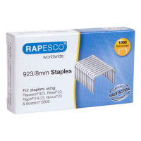 Rapesco Häftklammer 23/8 | Rapesco galvaniserade | 1.000st 1236 226815