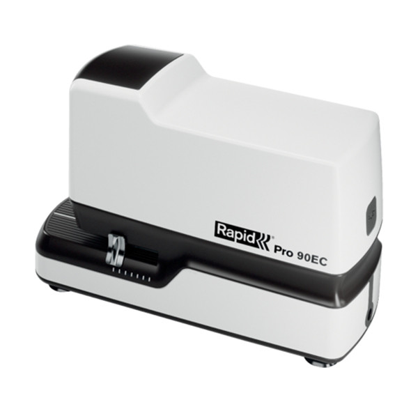 [] Häftapparat 30 ark elektrisk | Rapid Pro 90EC | vit/svart 205872 - 3