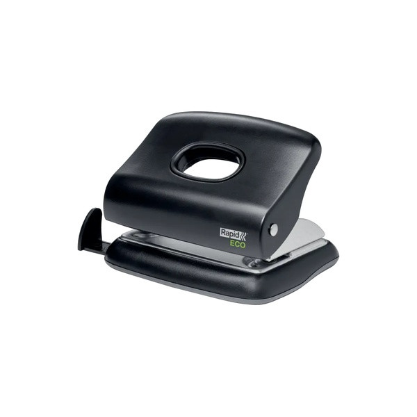 | Hålslag 2-hål | 20 ark | Rapid Eco Recycle | svart 427042 - 1