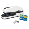 Häftapparat 20 ark elektrisk | Rapid Optima GripE | vit SE001258 - 6