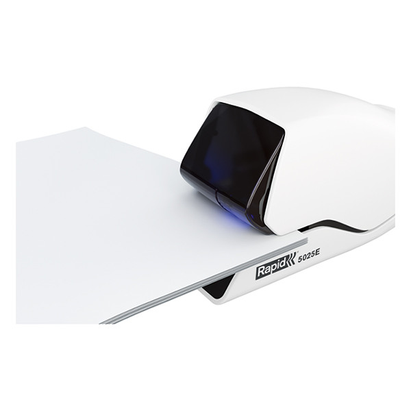 Rapid Häftapparat 25 ark elektrisk | Rapid 5025e Supreme | plast | vit/svart 25095200 202039 - 7