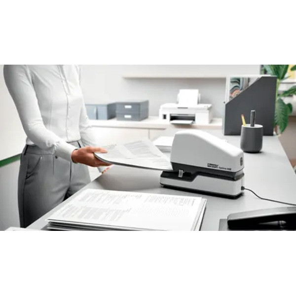 Häftapparat 60 ark elektrisk | Rapid Optima 60E | vit SE001260 - 6