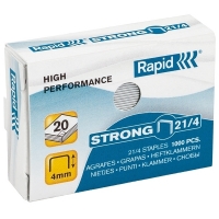 Rapid Häftklammer 21/4 | Rapid Strong galvaniserade | 1.000st 24863400 202018