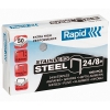 Häftklammer 24/8+ | Rapid Super Strong rostfritt stål | 1.000st