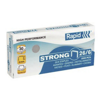 Rapid Häftklammer 26/6 | Rapid Strong galvaniserade | 5.000st 24862000 238739