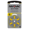 Hörapparatsbatterier 10 gul | Rayovac Extra Advanced 6st 204800 - 1