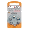 Hörapparatsbatterier 13 orange | Rayovac Extra Advanced | 6-pack