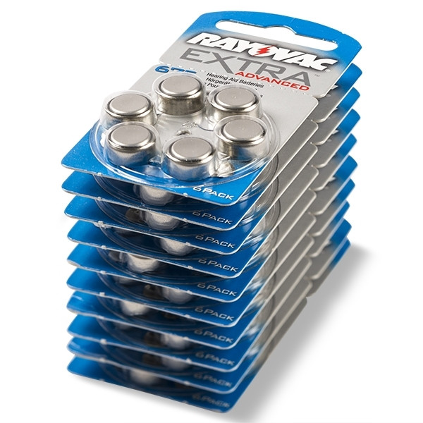 Rayovac Hörapparatsbatterier 675 blå | Rayovac Extra Advanced | 6-pack | 10st  204807 - 1