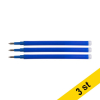Refill kulspetspenna raderbar | 123ink | blå | 3st x3⭐