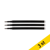 Refill kulspetspenna raderbar | 123ink | svart | 3st x3⭐  301242