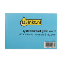 Registerkort 150mm x 100mm | 123ink | 100st 13802XC K-6102C 301420