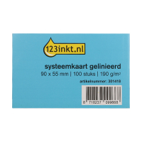 Registerkort 90mm x 55mm | 123ink | 100st K-6100C 301418