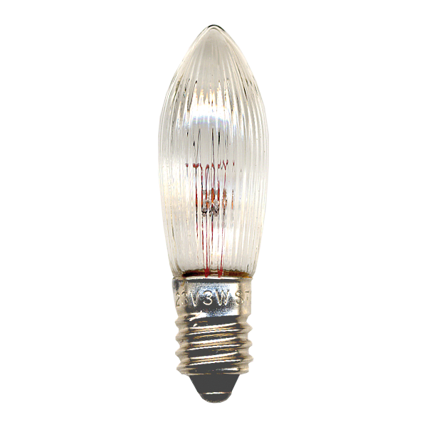Reservlampa E10 | 23V | dimbar | 3-pack [Star Trading] 307-55 362001 - 3