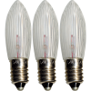Reservlampa E10 | 24V | klar | dimbar | 3-pack [Star Trading]