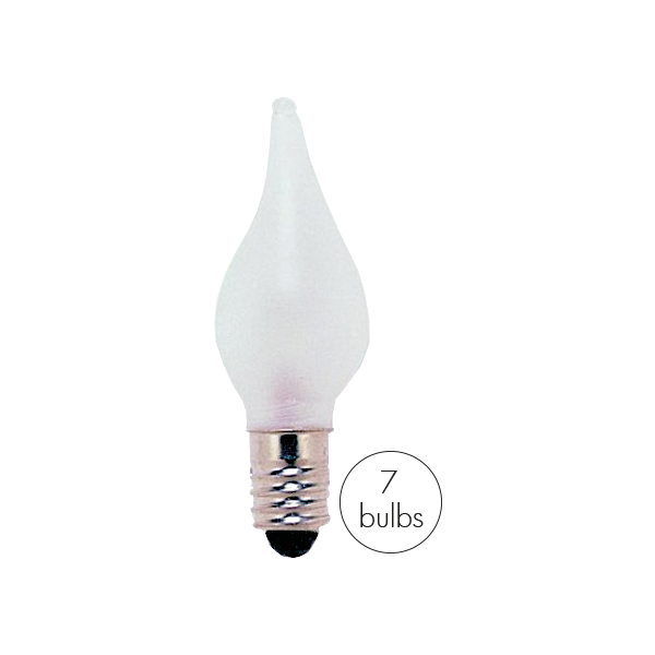 Reservlampa E10 | 34V | frostad | dimbar | 3-pack [Star Trading] 309-58 362000 - 2